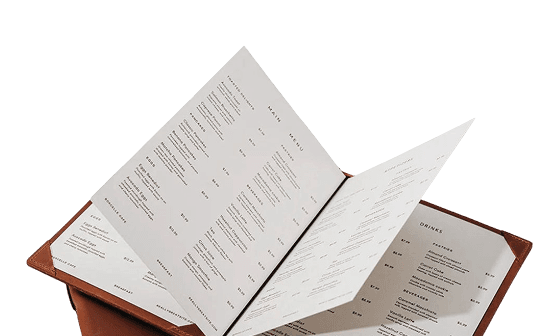 Folder Menu Design